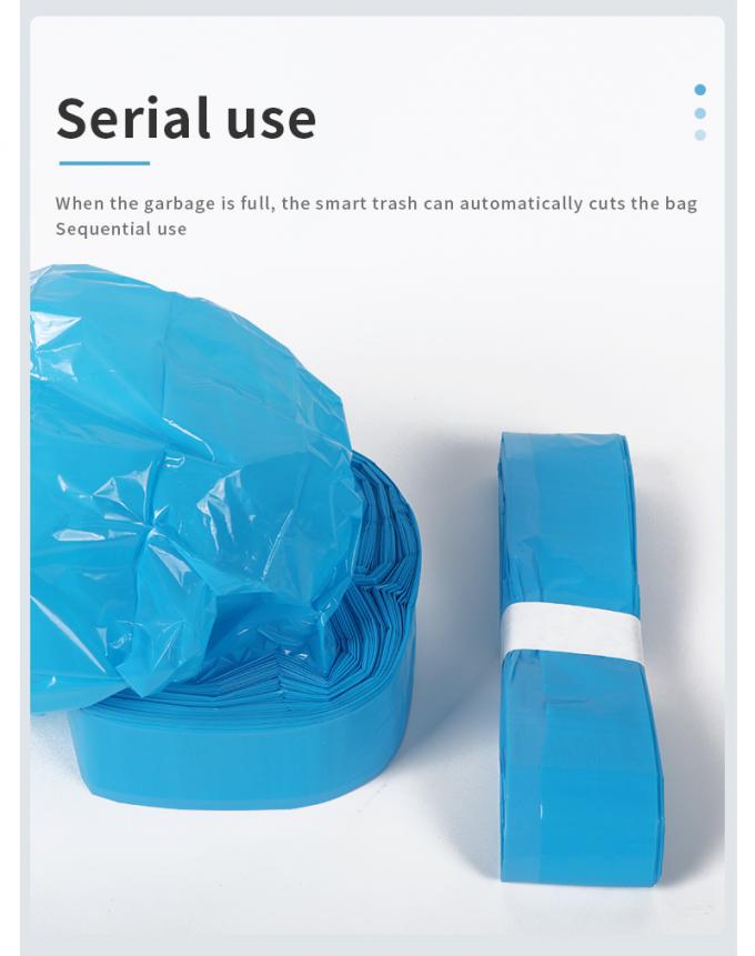 オーダーメイド 青色 26cm HDPE 猫のゴミ袋 精霊のバケツ 7