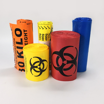 ロールの注文の印刷のプラスチックBiohazard伝染性の不用な袋