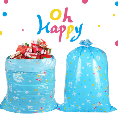 56インチLDPEの巨大なギフトは休日の誕生日のためのひもそして札と袋に入れる
