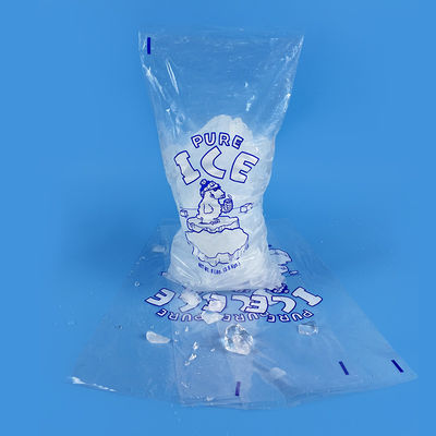 氷貯蔵のための食品等級LDPE OEM ODMのドローストリングのポリ袋