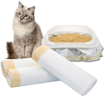 ジャンボ ドローストリングによってかぎつけられるLDPEのキャット リターはさみ金袋